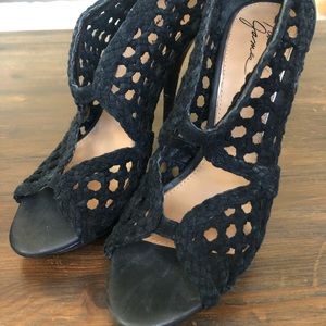 Badgley Mischka Caged Heels